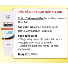Dầu gội SELSUN GOLD - SELSUN dầu gội giảm gàu nấm ngứa da đầu, ngăn tiết đầu nhờn cho da đầu sạch sẽ, thông thoáng