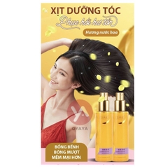 Xịt dưỡng tóc phục hồi tóc hư tổn hương nước hoa