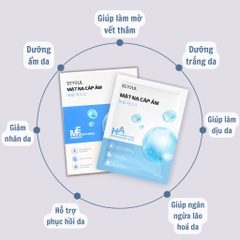 Mặt Nạ Giấy Cấp Ẩm SEYOUL dưỡng ẩm, chống lão hoá và hỗ trợ quá trình phục hồi da - Hộp 5 miếng mặt nạ HTHshop