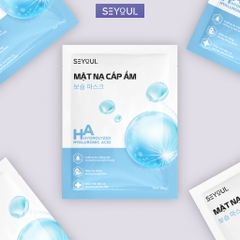 Mặt Nạ Giấy Cấp Ẩm SEYOUL dưỡng ẩm, chống lão hoá và hỗ trợ quá trình phục hồi da - Hộp 5 miếng mặt nạ HTHshop