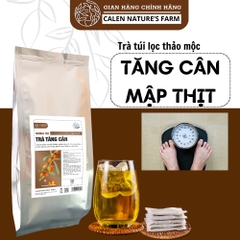 Trà Tăng Cân tăng cơ Calen, ăn ngon ngủ ngon cho người cơ địa gầy lâu năm,mập thịt, không tích nước - HTHshop