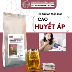 Trà Huyết Áp Cao CALEN, Giúp ổn định huyết áp, tránh tăng huyết áp đột ngột - Bịch 30 gói túi lọc -HTHshop