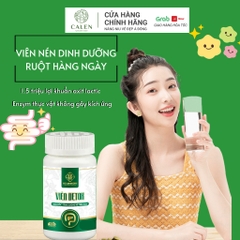 Viên detox nhuận tràng Calen Nature Farm thải độc ruột, giảm táo bón, hỗ trợ tiêu hóa giảm cân, giảm mỡ máu hiệu quả