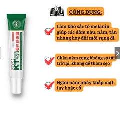 Kem chấm nám tàn nhang KT - Kem giảm nám, trắng da, đánh bay tàn nhang, cho làn da căng mịn- - HTHshop