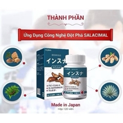 Viên hỗ trợ cải thiện tiểu đường Insuna Fujina 120 viên - Lalashop