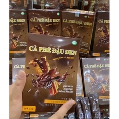 Cà phê đậu đen giảm cân nhanh cấp tốc an toàn, giảm mỡ bụng, giảm cân toàn thân Hộp 15 gói - Lalashop