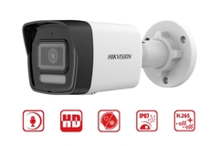 Camera Hikvision IP DS-2CD1043G2-LIUF (Thân 4MP, liền Mic)