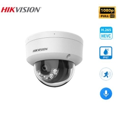 Camera Hikvision IP DS-2CD1123G2-LIUF (Dome 2MP, liền Mic)