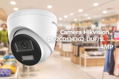Camera Hikvision IP DS-2CD1343G2-LIUF/SL (Dome 4MP, Loa Mic, Ánh sáng kép)