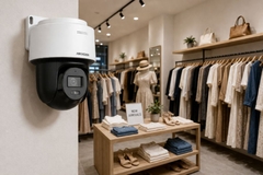 Camera Hikvision IP DS-2DE2C400MWG-E (Quay quét 4MP, Loa Mic)