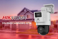 Camera Hikvision IP DS-2SE2C400MWG-E/14 (PT Quay quét 2 mắt 4MP)