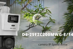 Camera Hikvision IP DS-2SE2C400MWG-E/14 (PT Quay quét 2 mắt 4MP)