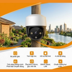 Camera IMOU IPC-S21FAP (Quay quét 2MP, có PoE, liền Mic)