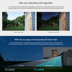 Camera EZVIZ H3c Color (Wifi Thân 2MP, đêm có màu)