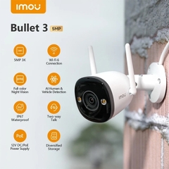 Camera IMOU IPC-S3EP-5M0WE (Wifi thân 5MP, loa mic, báo động)