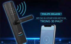 Khóa cửa vân tay Philips DDL603E-5HWS