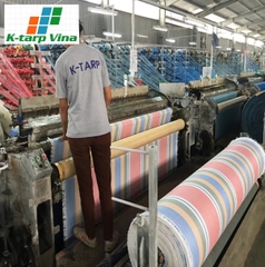Best Seller In The Overseas Market With Striped Plastic Pe Tarpaulin Sheets Canvas