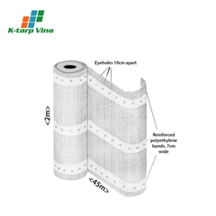 Wholesale Custom Production Laminated PE Tarpaulin Cover Waterproof Drop Shipping with Cutting Processing Service