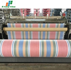 Best Seller In The Overseas Market With Striped Plastic Pe Tarpaulin Sheets Canvas