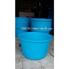 Thùng nhựa tròn nuôi cá và đựng hoá chất (3000 lít,2000 lít,1500 lít,1000 lít,750 lít)