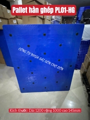 Pallet nhựa hàn ghép PL01-HG