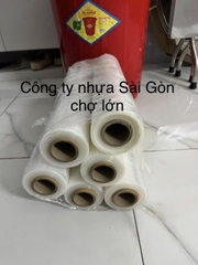 Màng PE dài 50 cm màu trắng dùng để quấn Hàng hoá