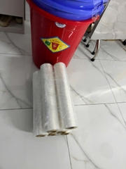 Màng PE dài 50 cm màu trắng dùng để quấn Hàng hoá