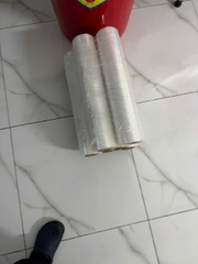 Màng PE dài 50 cm màu trắng dùng để quấn Hàng hoá