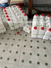 Can nhựa 10 lít dẹp trắng đục đựng hóa chất