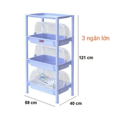 kệ chắn nắp 3 ngăn lớn Duy Tân
