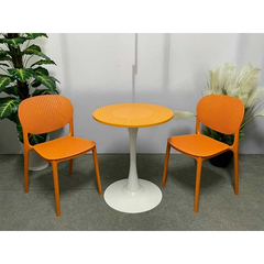 Bàn tròn TULIP mặt nhựa lỗ 60 cm nhập khẩu