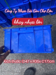 Khay nhựa B4(510 x 340 x 170 cm) 🌸