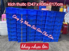 Khay nhựa B4(510 x 340 x 170 cm) 🌸