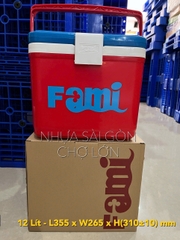 Thùng đá 12 lít FAMI Long Thành cao cấp