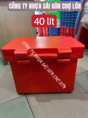 Thùng đá Thái Lan 40 lít mũi neo bản lề(  nhập khẩu chính ngạch)