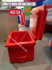 Thùng đá Thái Lan 40 lít mũi neo bản lề(  nhập khẩu chính ngạch)