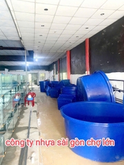 Tank  tròn nuôi cá koi 4000 lít (227*200*120 cm)
