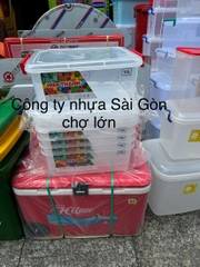 Thùng nhựa trong 15 lít hiệp thành