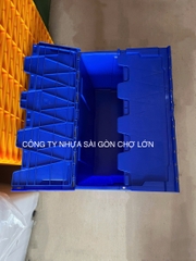 Thùng nhựa bít HS043 có nắp đậy