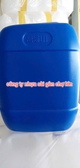 Can nhựa vuông 25 lít màu xanh và màu trắng cao cấp
