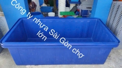 Thùng nhựa chữ nhật nuôi cá 1 lớp 1800 Lít 🐟