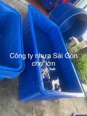 Thùng nhựa chữ nhật nuôi cá 1 lớp 1800 Lít 🐟