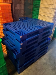 Pallet nhựa PL04-LS kích thước (L1000 x W600 x H100)mm ± 2%