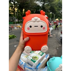 Thùng Rác MIni Dễ Thương Nhựa PP Bền Đẹp, Chống Thấm, Nhiều Màu Sắc - Thương Hiệu Vĩ Hưng🌸