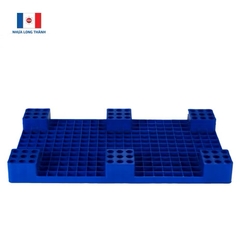 Pallet nhựa PL04-LS kích thước (L1000 x W600 x H100)mm ± 2%