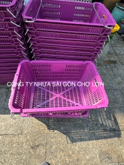 Sóng quai sắt màu tím đựng thanh long