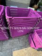 Sóng quai sắt màu tím đựng thanh long
