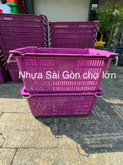 Sóng quai sắt màu tím đựng thanh long