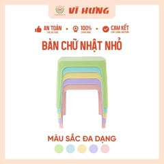 Bàn trà chanh chữ Nhật vĩ Hưng (44*33*40 cm)