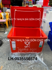 Thùng đá Thái Lan 150 lít nhập khẩu hoa sen
